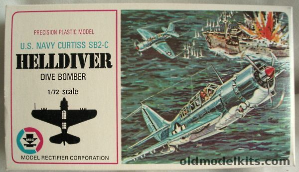 MRC 1/72 Curtiss SBC2 Helldiver, 3006-69 plastic model kit